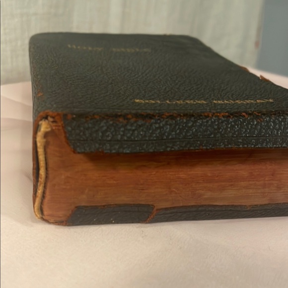 Vintage Holy Bible with Personalized Cover - Picture 2 of 5